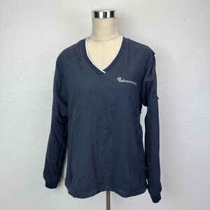 Charles River Apparel For Her Women Navy Pullover Jacket Size M